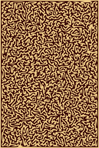 Vertikale labyrint puzzle